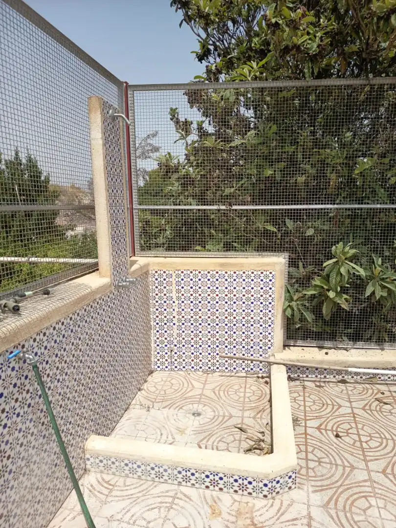 Terrassa de Casa o xalet en venda en Alicante / Alacant amb Jardí privat, Terrassa i Piscina