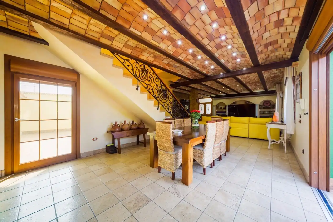 Comedor de Finca rústica en venta en Almoradí con Aire acondicionado, Calefacción y Jardín privado