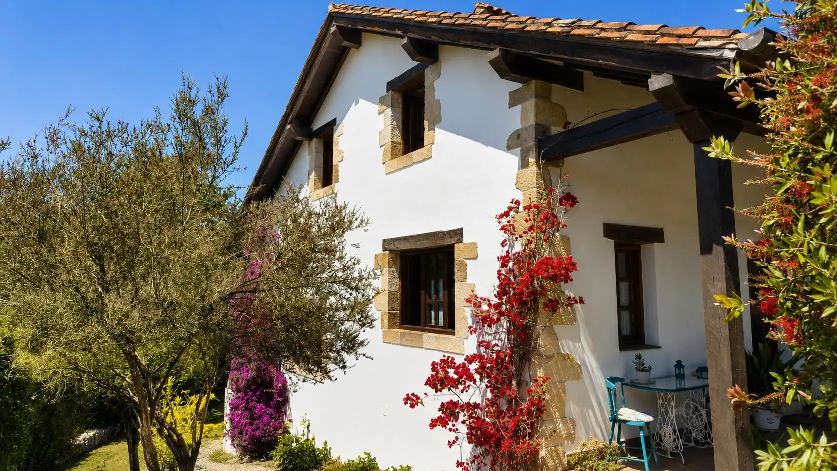 Vista exterior de Casa o chalet en venta en Ruiloba con Calefacción, Jardín privado y Terraza