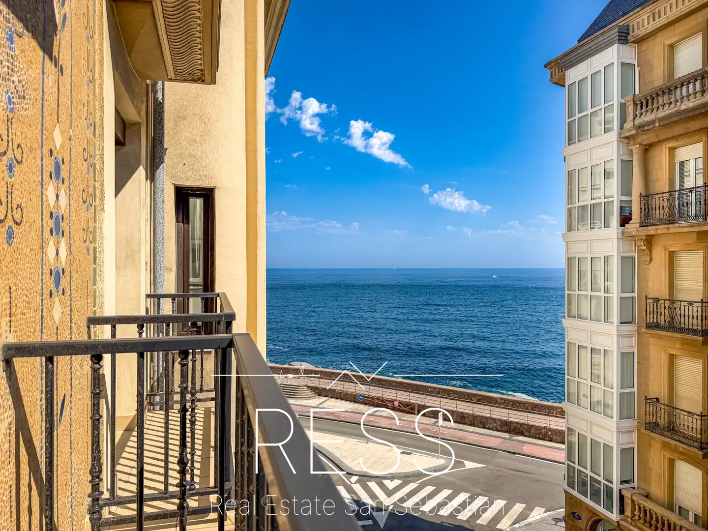 Terrasse von Wohnung zum Verkauf in Donostia - San Sebastián  mit Heizung, Terrasse und Möbliert