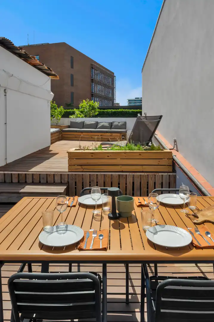 Terrassa de Àtic en venda en Barcelona amb Aire condicionat, Parquet i Terrassa