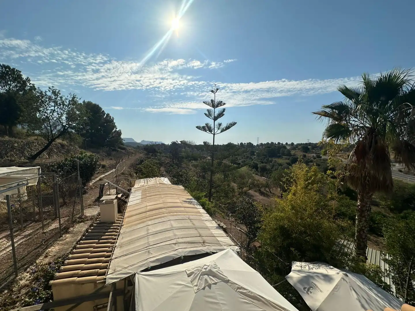 Vista exterior de Casa o chalet en venta en La Nucia con Terraza, Piscina y Amueblado