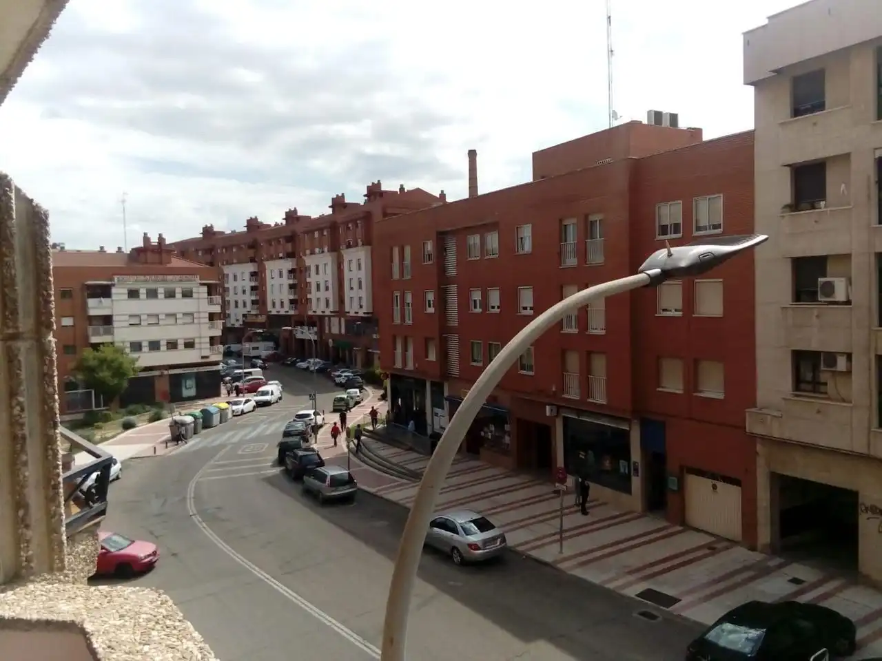 Vista exterior de Piso en venta en Guadalajara con Calefacción y Terraza