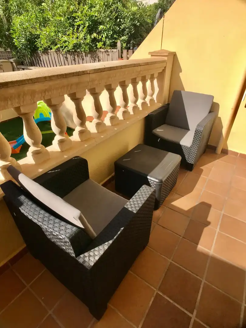 Terrassa de Casa adosada de lloguer en Calvià amb Jardí privat, Parquet i Terrassa