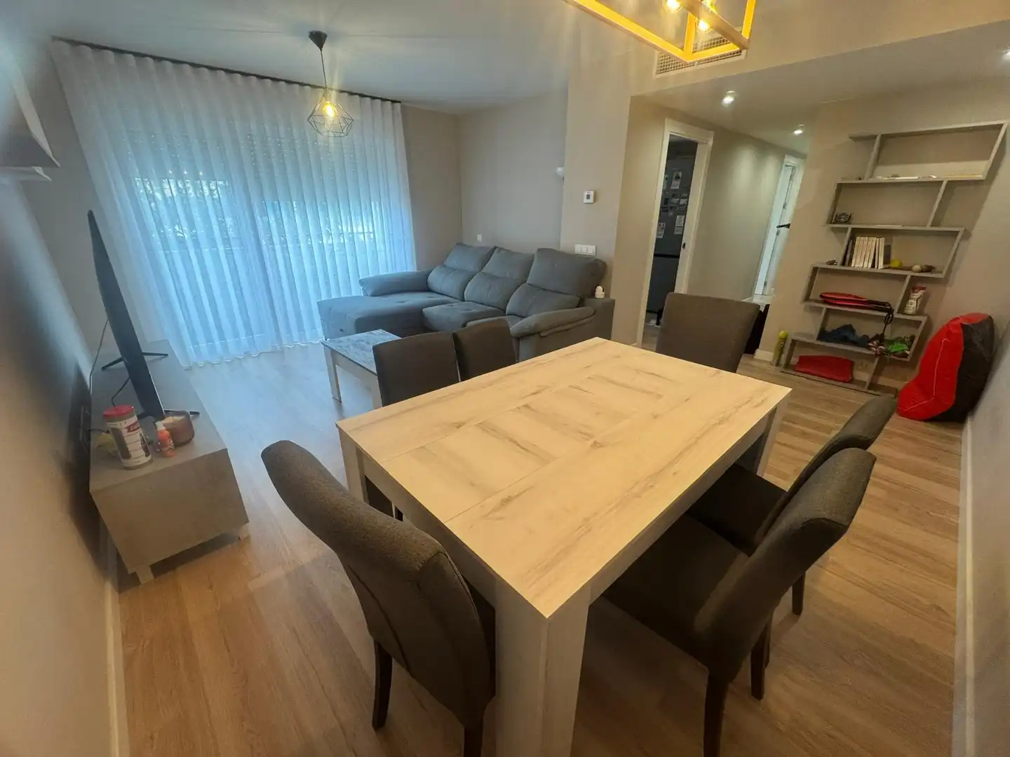 Dining room of Flat for sale in Quart de Poblet  with Air Conditioner, Oven and Balcony