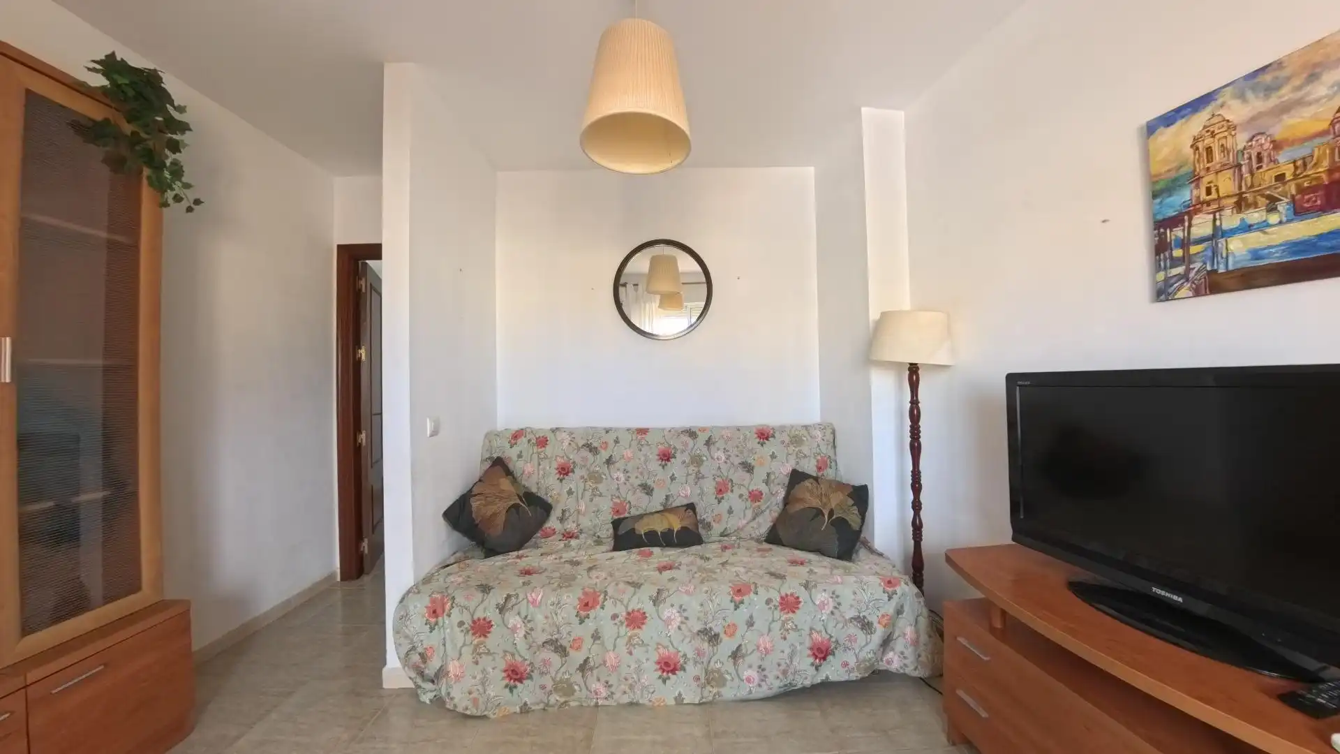Sala de estar de Apartamento en venta en San Fernando con Aire acondicionado, Terraza y Amueblado