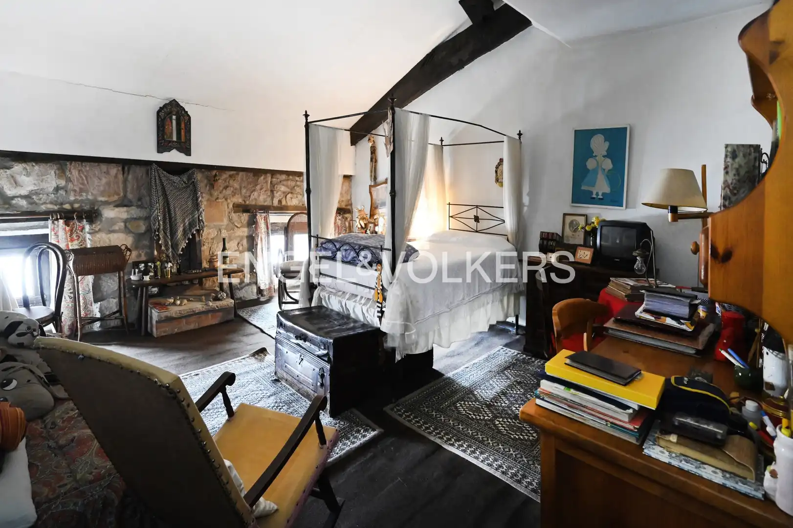 Habitación de Casa o chalet en venta en Cabezón de la Sal con Calefacción y Jardín privado