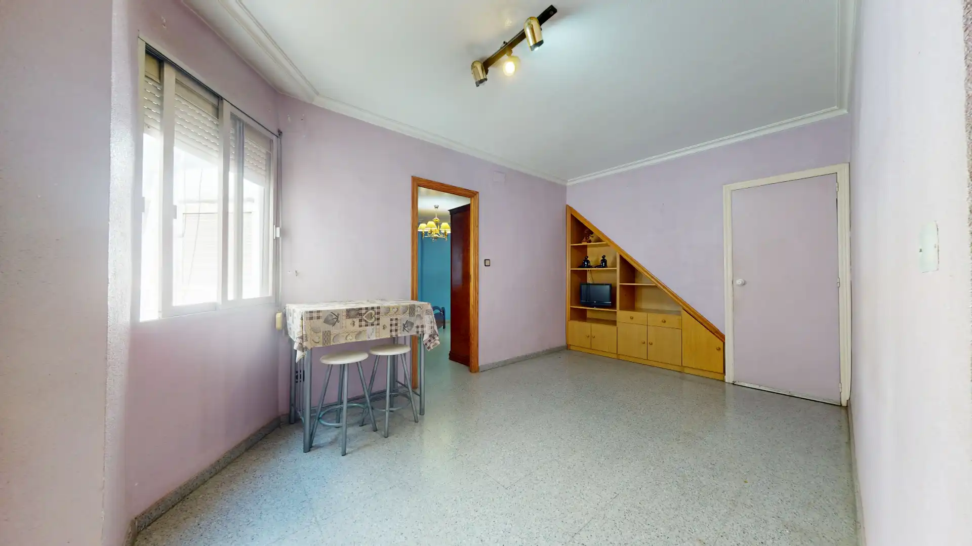 Sala de estar de Piso en venta en Villena con Terraza y Balcón