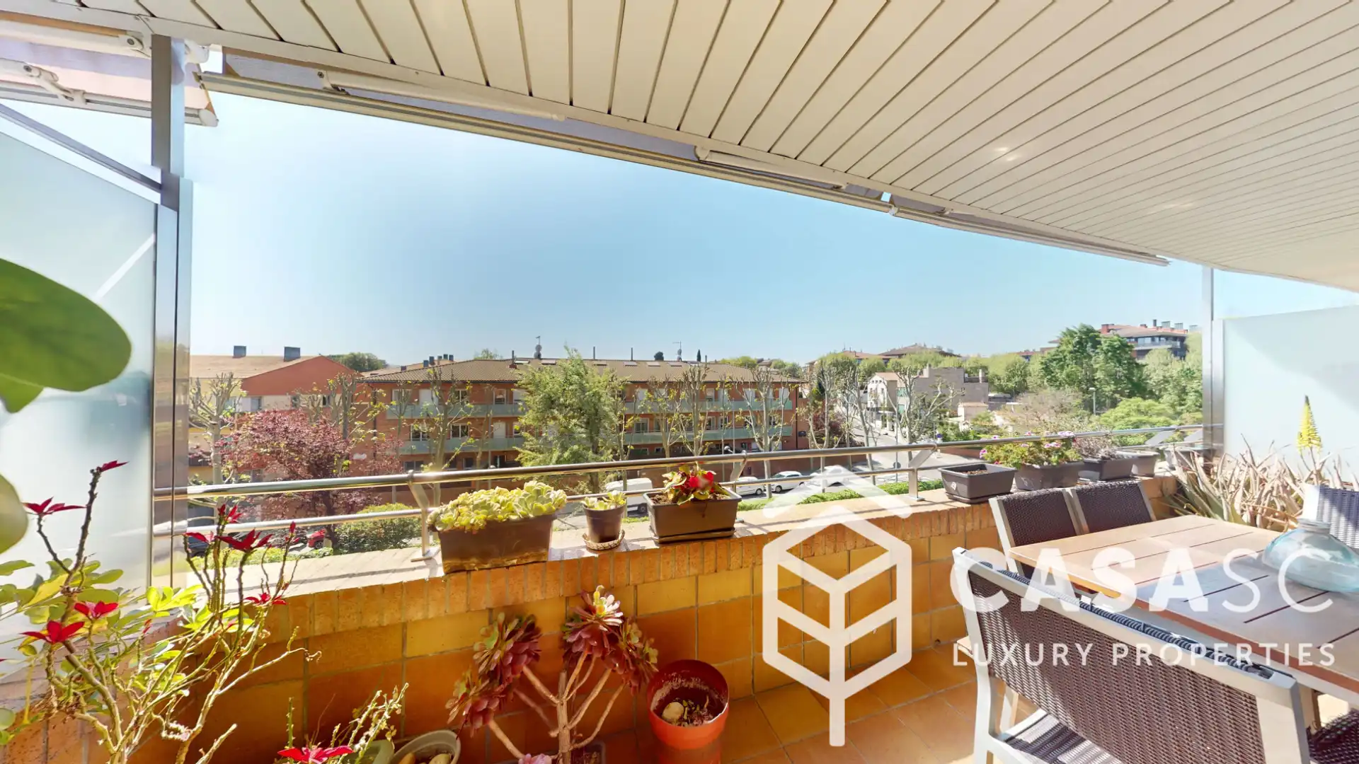 Terrace of Attic for sale in Sant Cugat del Vallès  with Air Conditioner, Heating and Parquet flooring