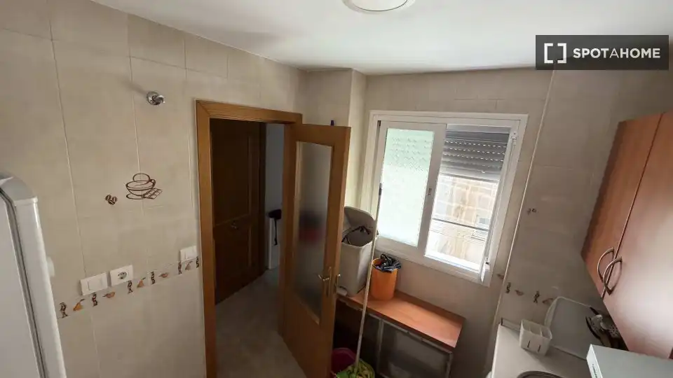 Apartament per a compartir en Málaga amb Aire condicionat, Terrassa i Moblat
