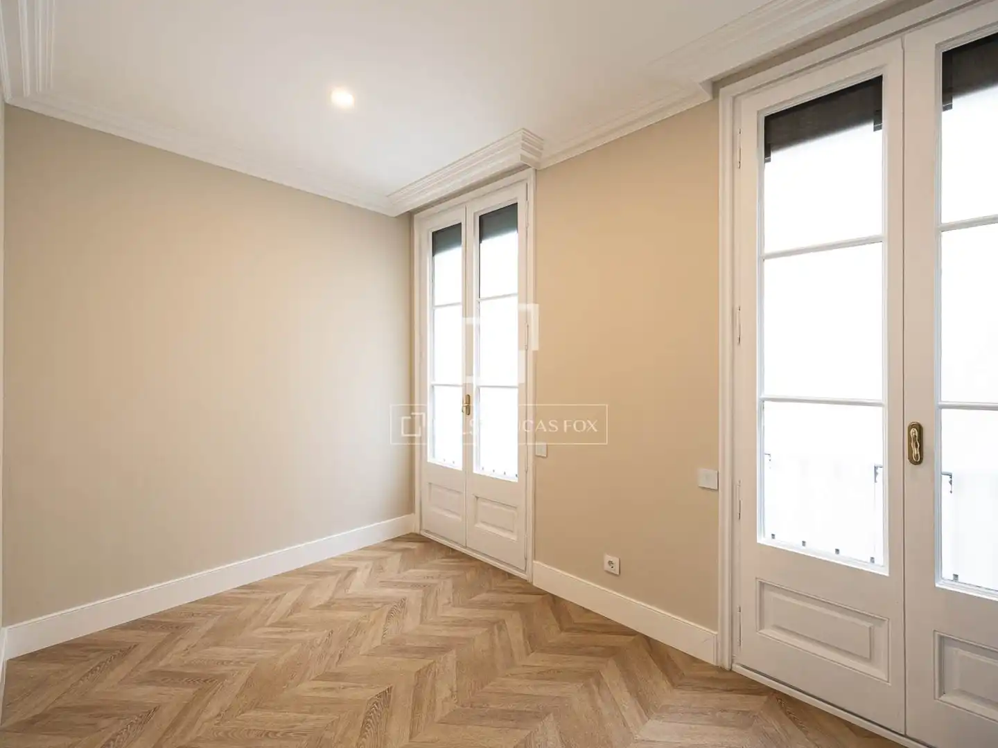 Schlafzimmer von Wohnung zum Verkauf in Barcelona mit Klimaanlage, Heizung und Parkett