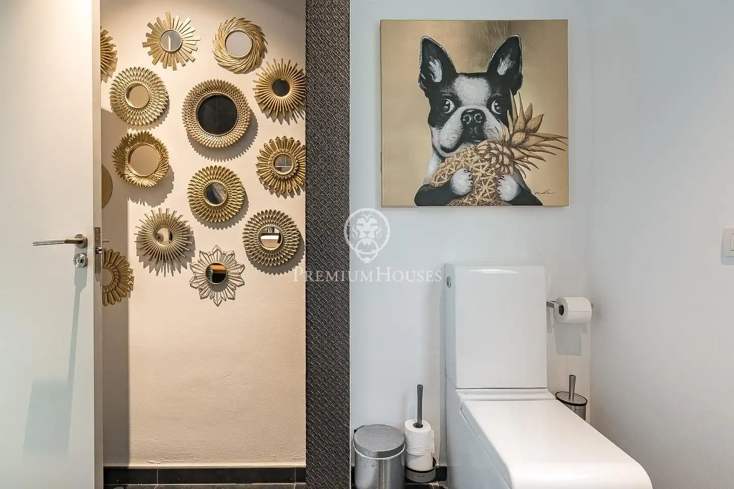 Bathroom of Houses for sale in Sant Cugat del Vallès  with Air Conditioner, Heating and Private garden