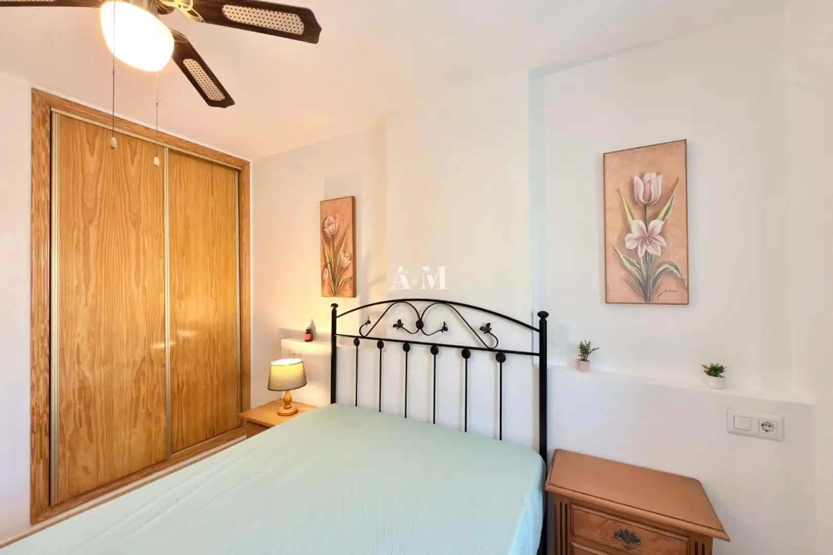 Bedroom of Flat for rent in Torrevieja  with Air Conditioner, Heating and Terrace