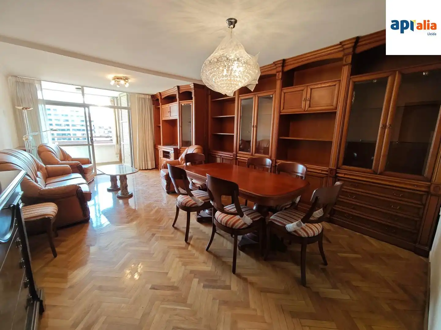 Dining room of Flat for sale in Lleida  with Air Conditioner, Heating and Storage room