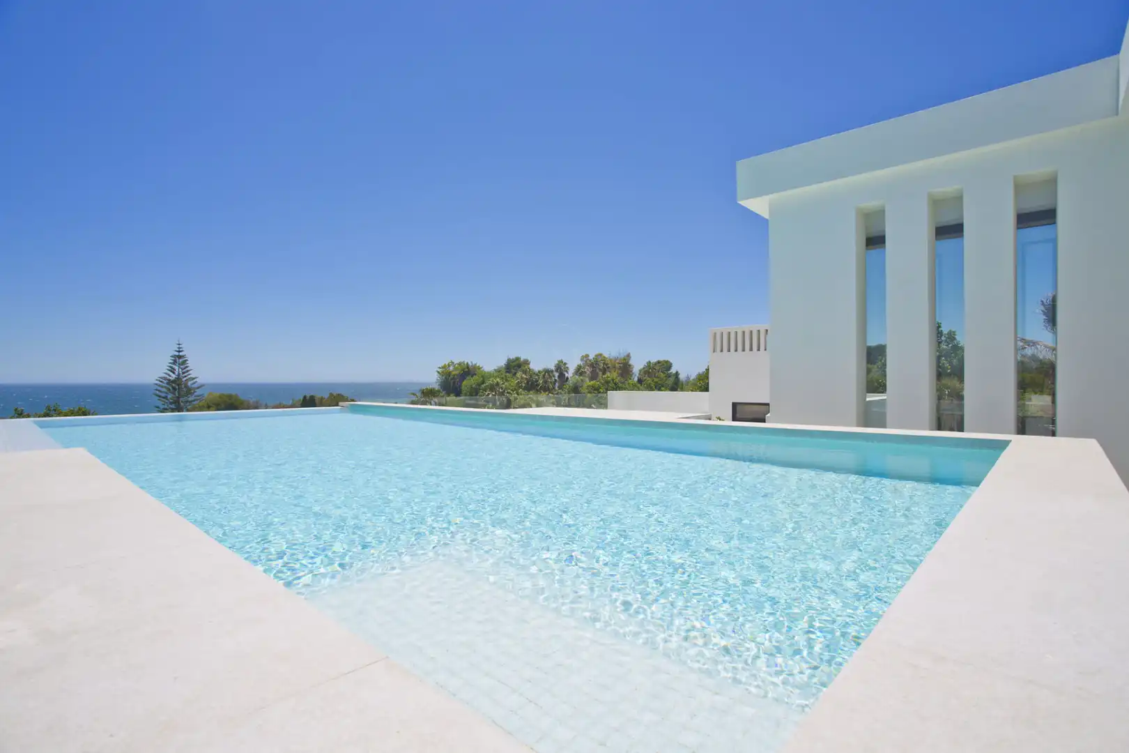 Piscina de Casa o xalet de lloguer en Marbella amb Aire condicionat, Jardí privat i Terrassa