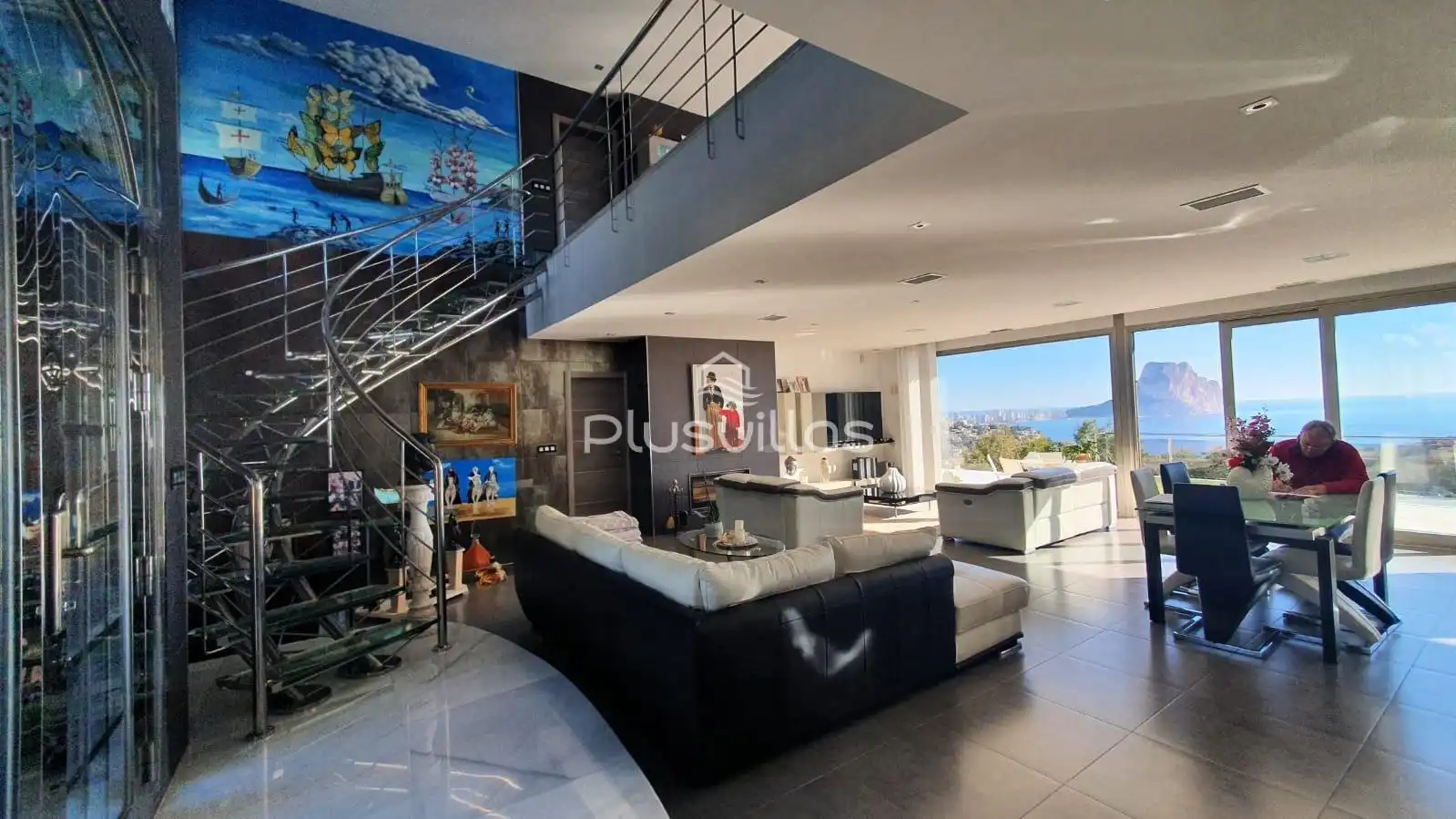 Sala d'estar de Casa o xalet en venda en Zona Pueblo
