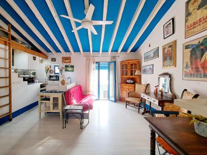 Sala d'estar de Finca rústica en venda en Dénia amb Aire condicionat, Calefacció i Balcó