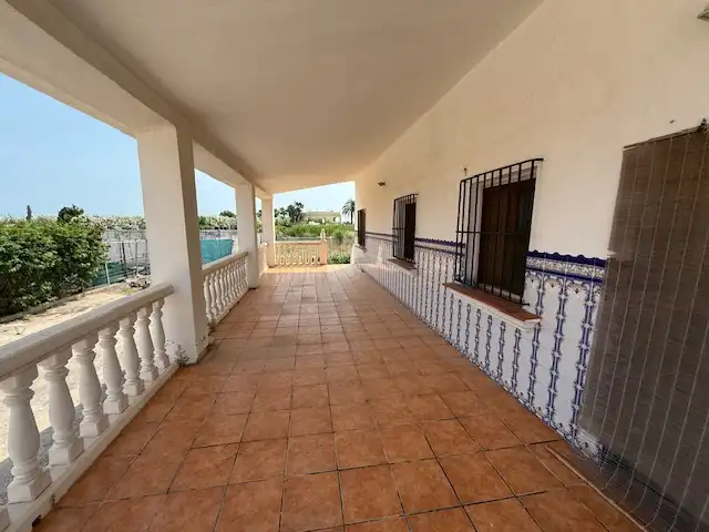 Terraza de Finca rústica en venta en Cullera con Aire acondicionado, Jardín privado y Terraza