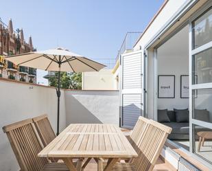 Terrassa de Dúplex de lloguer en  Barcelona Capital amb Aire condicionat, Terrassa i Balcó
