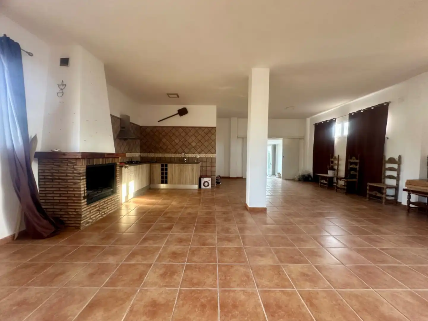 Cocina de Finca rústica en venta en Callosa d'en Sarrià con Jardín privado, Terraza y Trastero