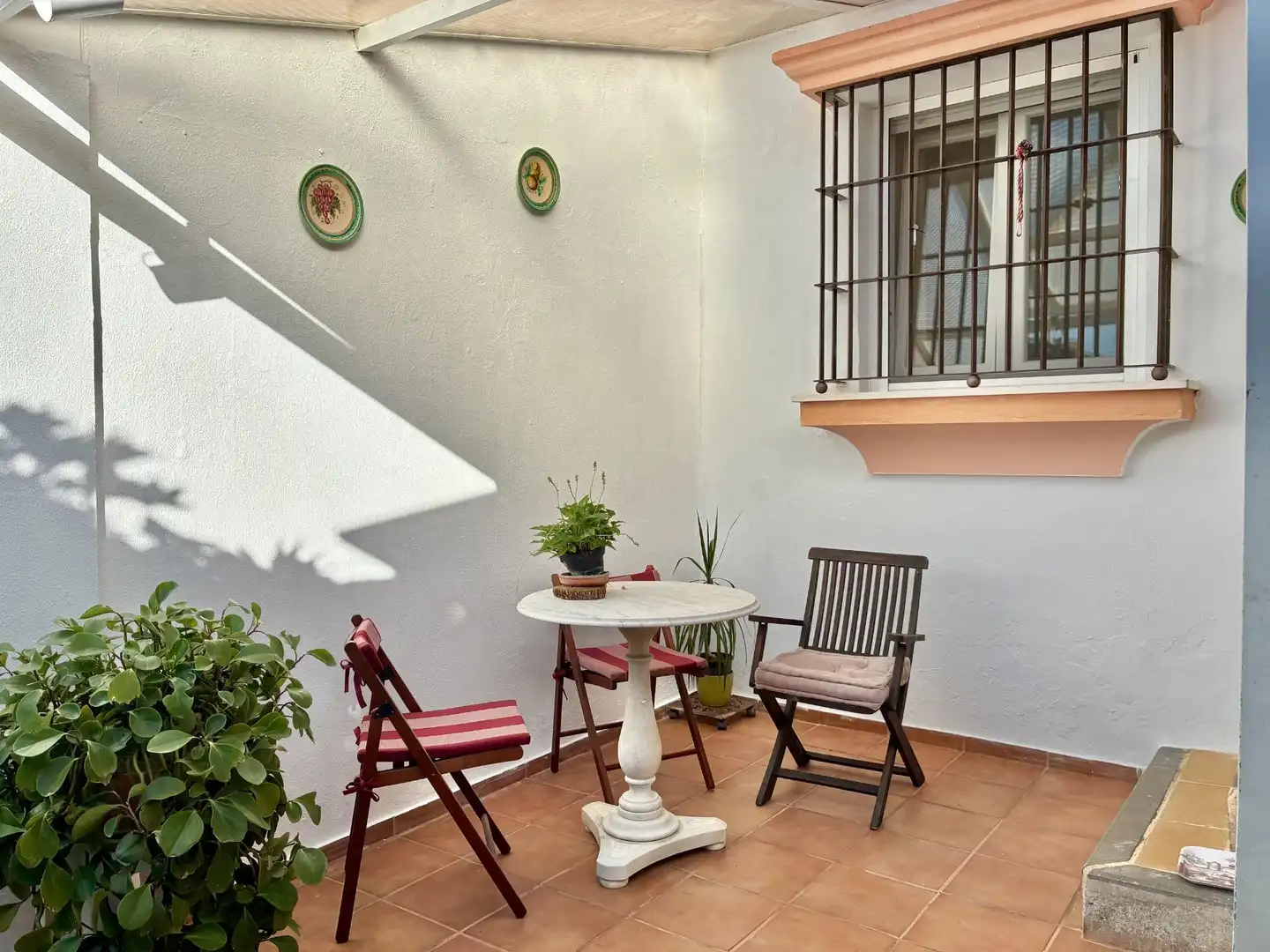 Terrassa de Casa adosada en venda en Puerto Real amb Aire condicionat, Jardí privat i Terrassa