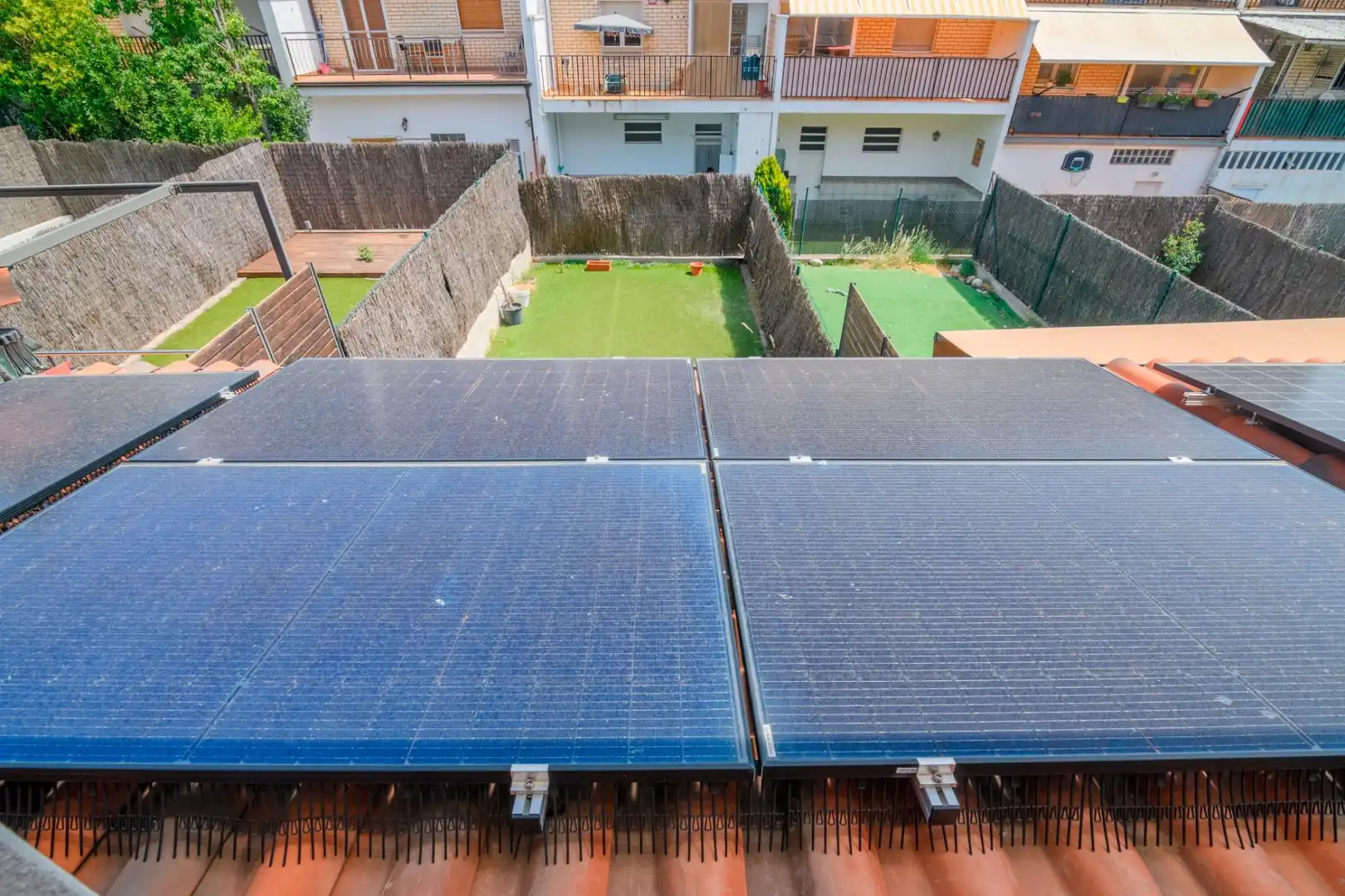 Terrassa de Casa o xalet en venda en Santpedor amb Calefacció, Jardí privat i Parquet