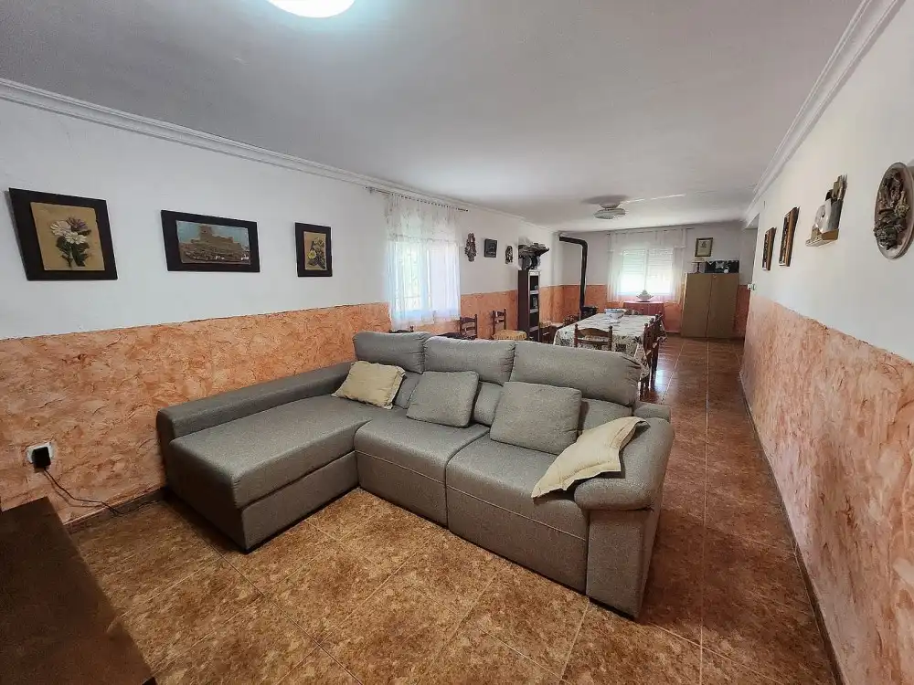 Living room of Houses for sale in Villena  with Furnished