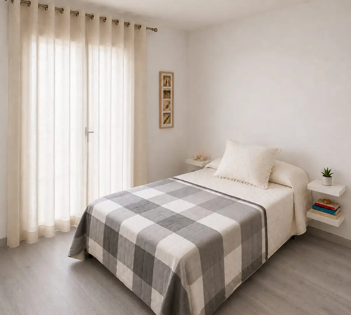 Bedroom of Flat for sale in Barcelona  with Balcony