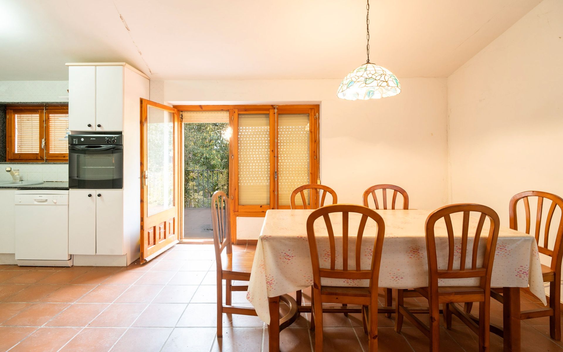 Dining room of House or chalet for sale in La Pobla de Cérvoles  with Private garden, Terrace and Storage room