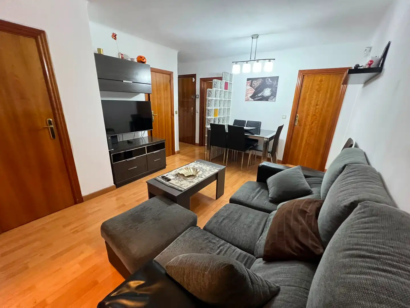 Sala de estar de Piso en venta en Badalona con Aire acondicionado y Alarma