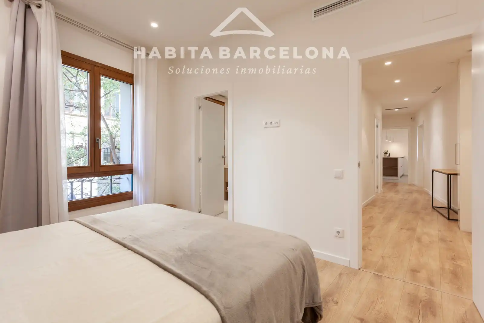 Habitación de Piso de alquiler en Barcelona con Aire acondicionado, Calefacción y Parquet