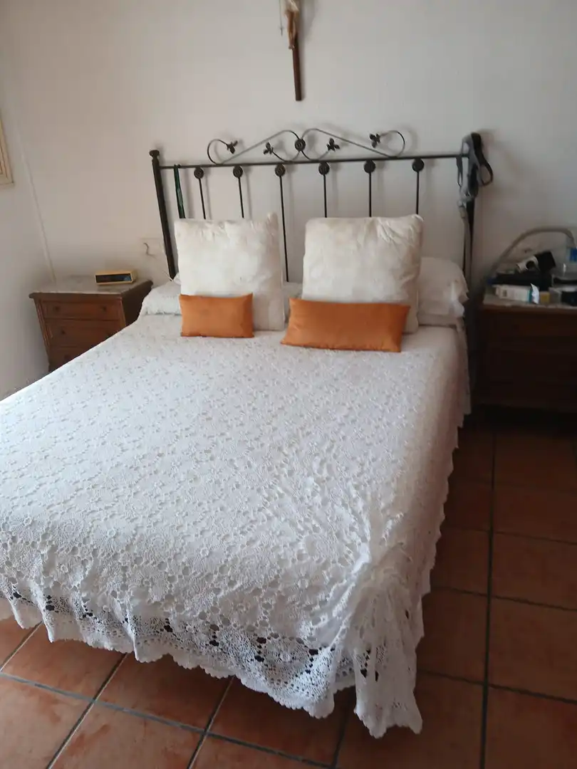 Dormitori de Casa o xalet de lloguer en Roquetas de Mar amb Aire condicionat, Calefacció i Jardí privat
