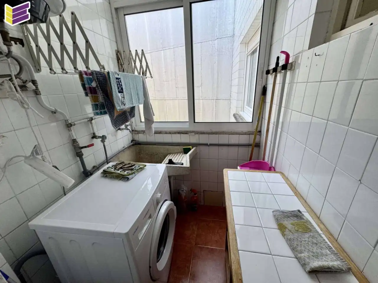 Cocina de Piso en venta en Baiona con Calefacción, Parquet y Amueblado