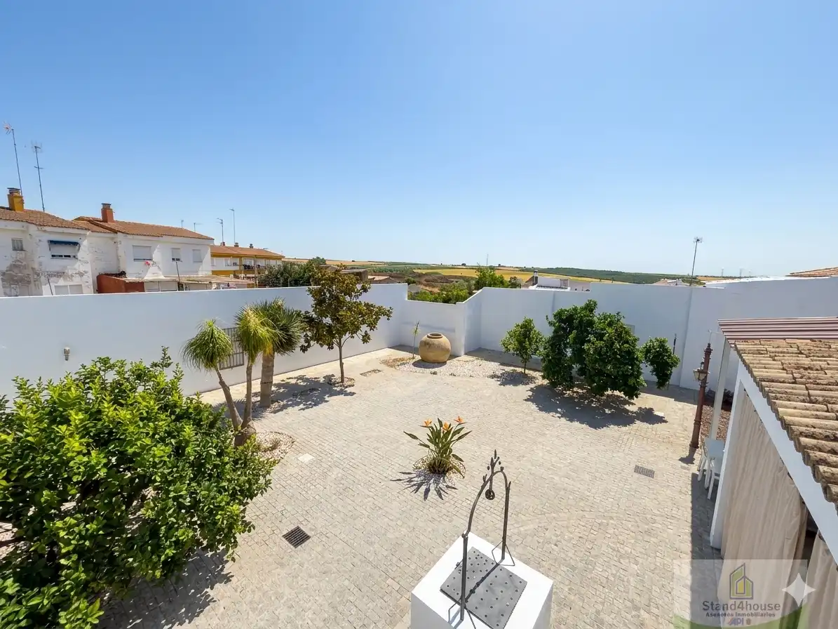 Terraza de Casa o chalet en venta en Bollullos Par del Condado con Aire acondicionado, Calefacción y Terraza