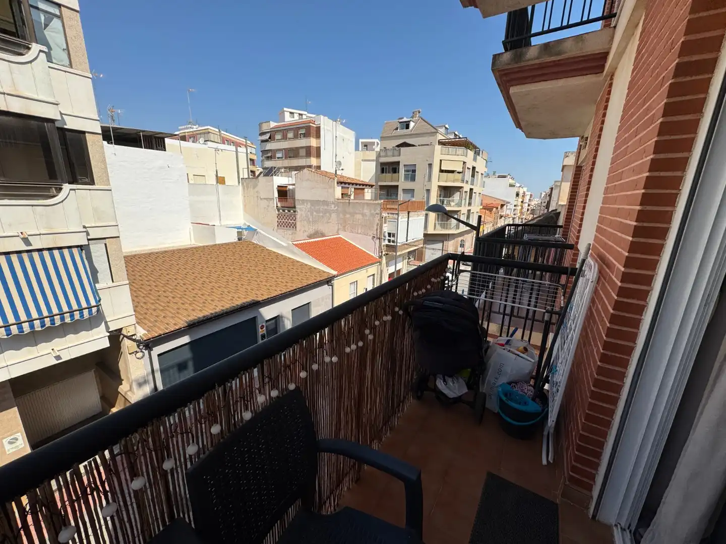 Terraza de Apartamento en venta en Guardamar del Segura con Aire acondicionado, Amueblado y Lavadora