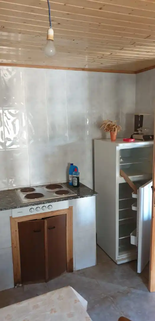Cuina de Casa o xalet en venda en Valle de Manzanedo amb Jardí privat, Moblat i Balcó