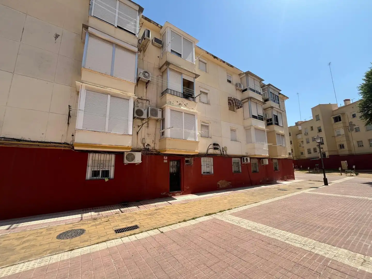 Exterior view of Flat for rent in Sevilla  with Air Conditioner and Furnished