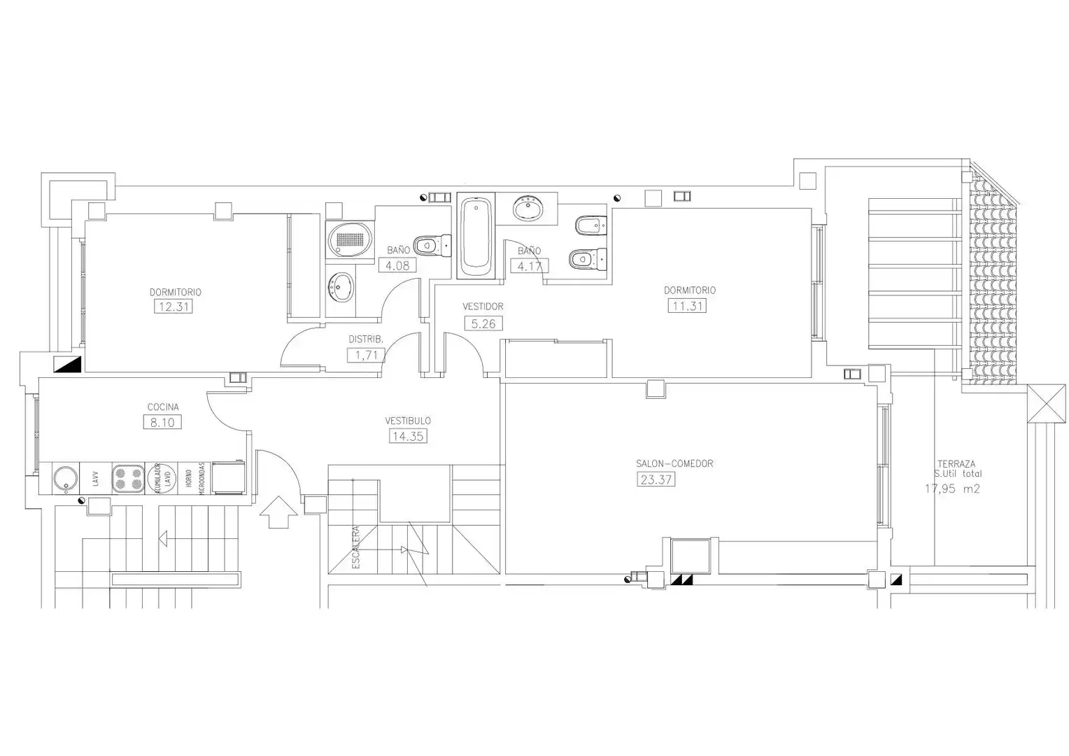 Penthouse with pool for sale in Isla del Fraile, imagen 24