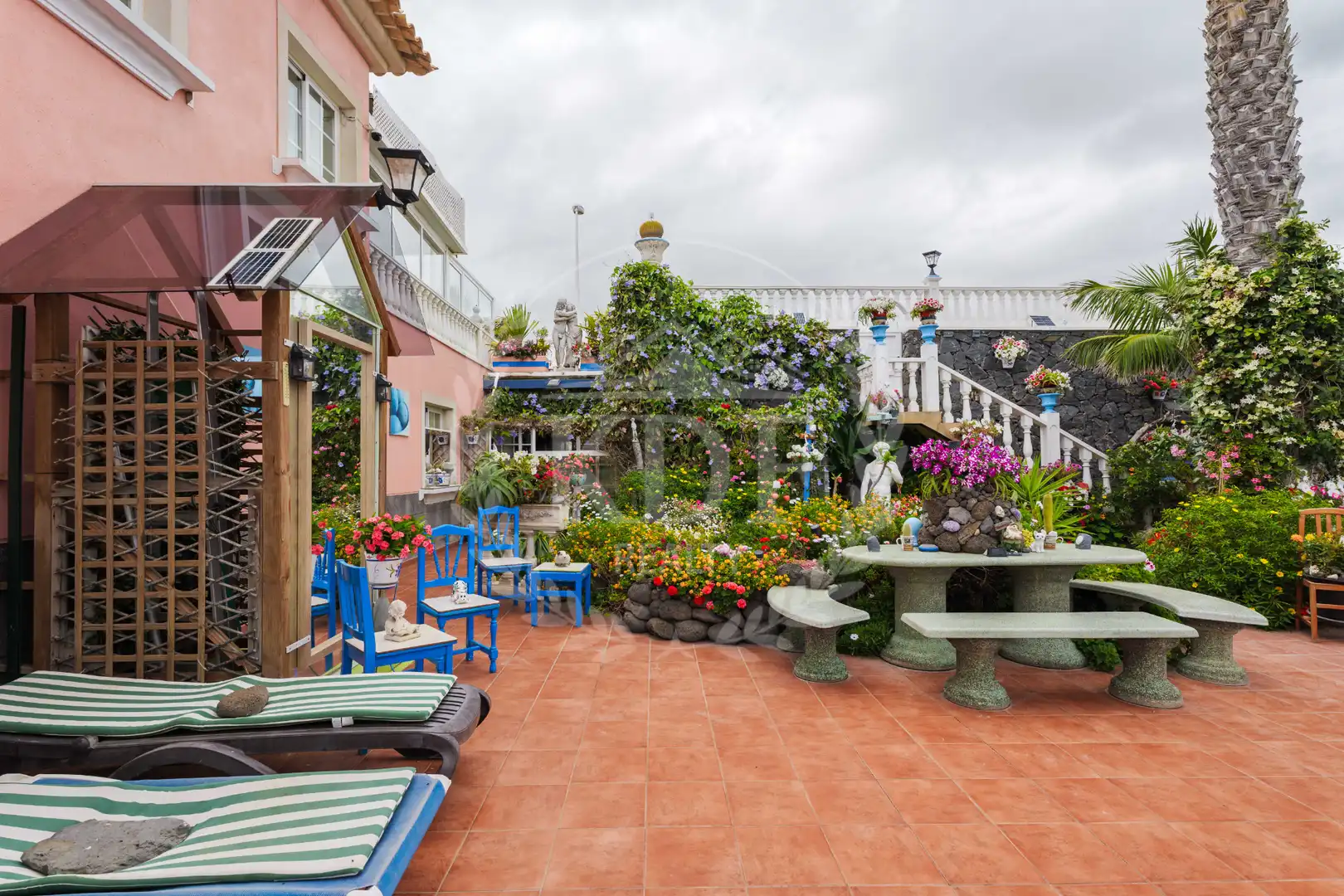 Terraza de Casa o chalet en venta en Granadilla de Abona con Aire acondicionado, Calefacción y Jardín privado