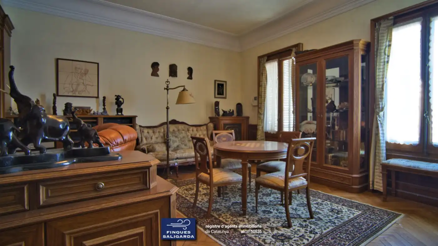 Sala d'estar de Casa o xalet en venda en La Garriga amb Aire condicionat, Calefacció i Terrassa