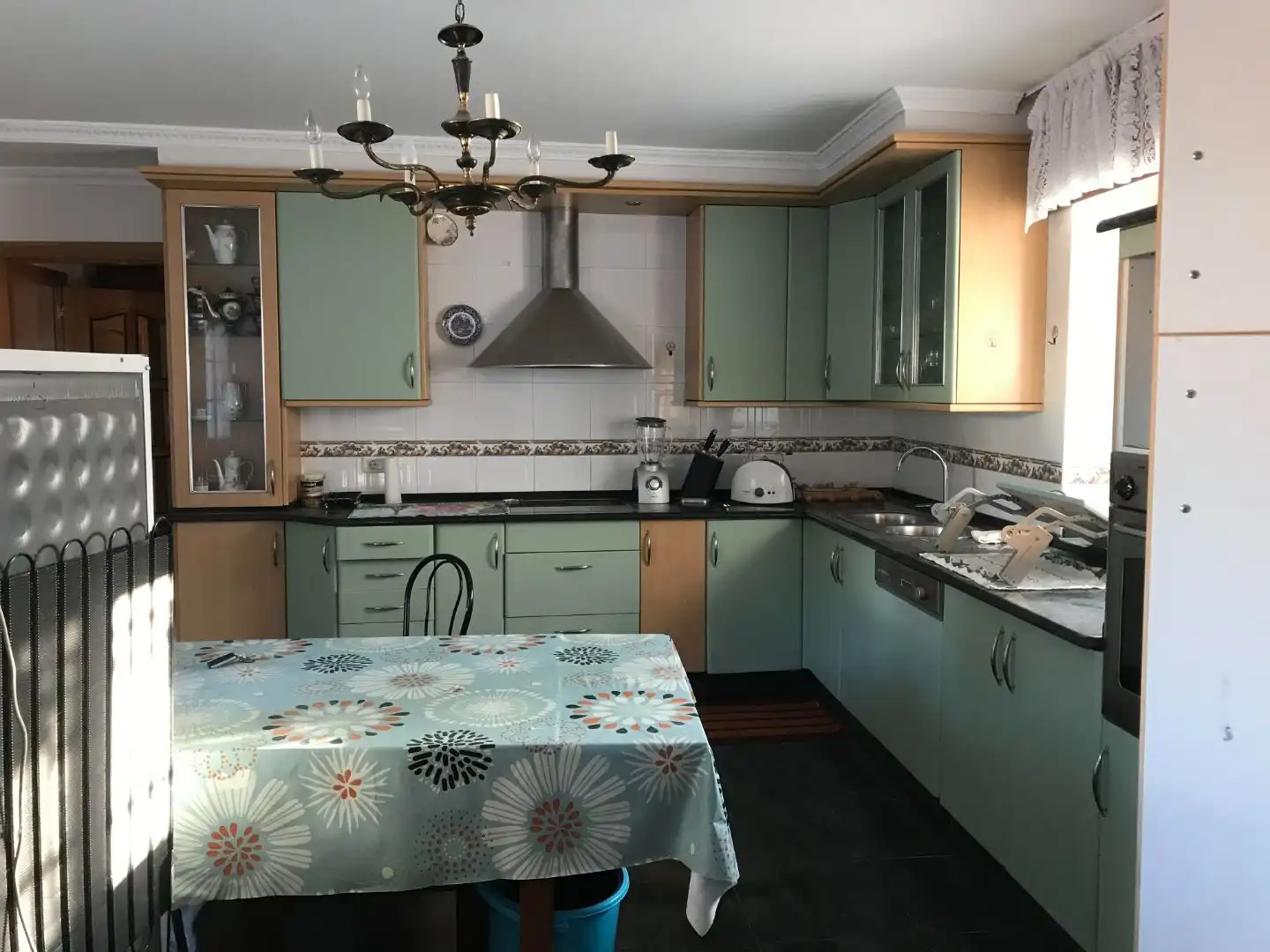 Küche von Haus oder Chalet zur Miete in O Rosal   mit Heizung, Privatgarten und Terrasse