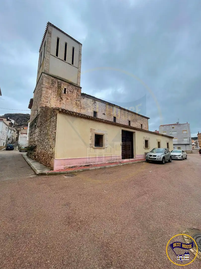 Vista exterior de Finca rústica en venta en Boniches con Calefacción, Terraza y Trastero