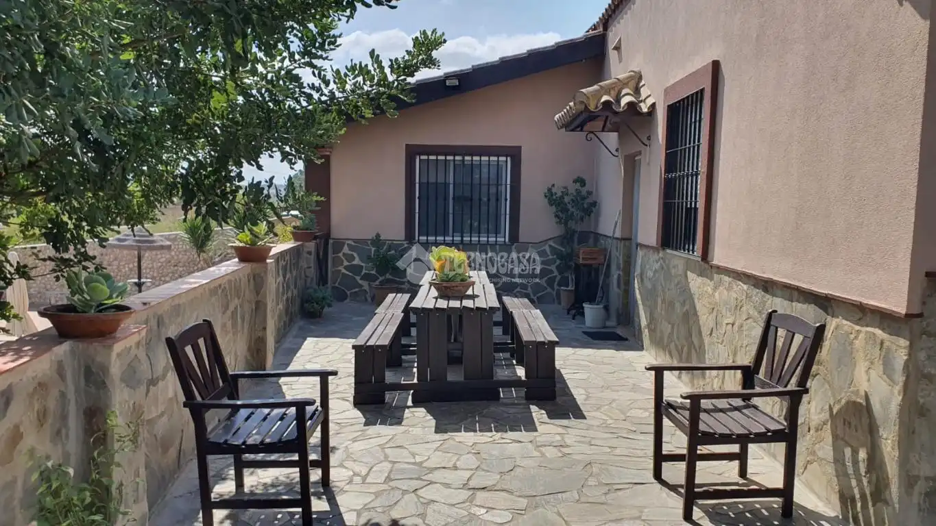 Terrace of Country homes for sale in Arcos de la Frontera  with Heating, Private garden and Storage room