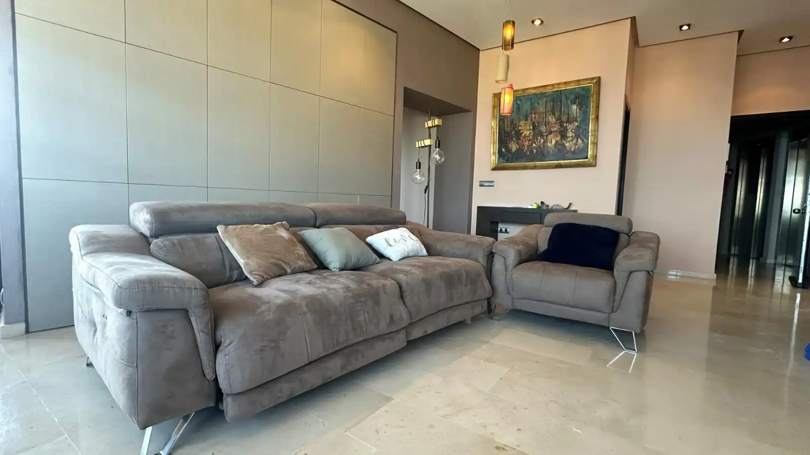 Sala d'estar de Àtic en venda en Benidorm amb Aire condicionat, Traster i Moblat