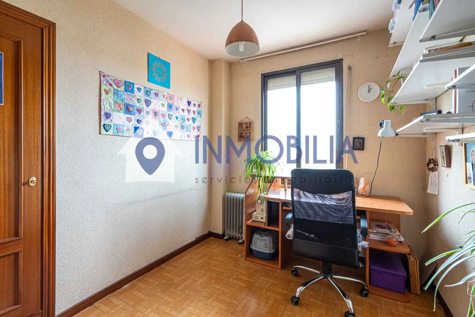 Schlafzimmer von Wohnung zum Verkauf in Madrid mit Klimaanlage, Heizung und Terrasse