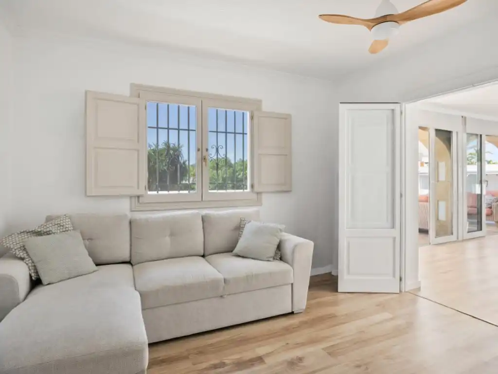 Living room of Houses for sale in Jávea / Xàbia  with Air Conditioner, Heating and Swimming Pool