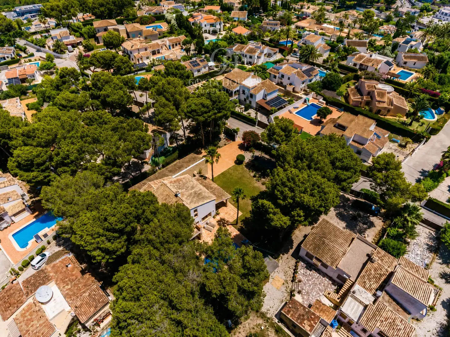 Vista exterior de Casa o xalet en venda en Jávea / Xàbia amb Calefacció, Jardí privat i Terrassa
