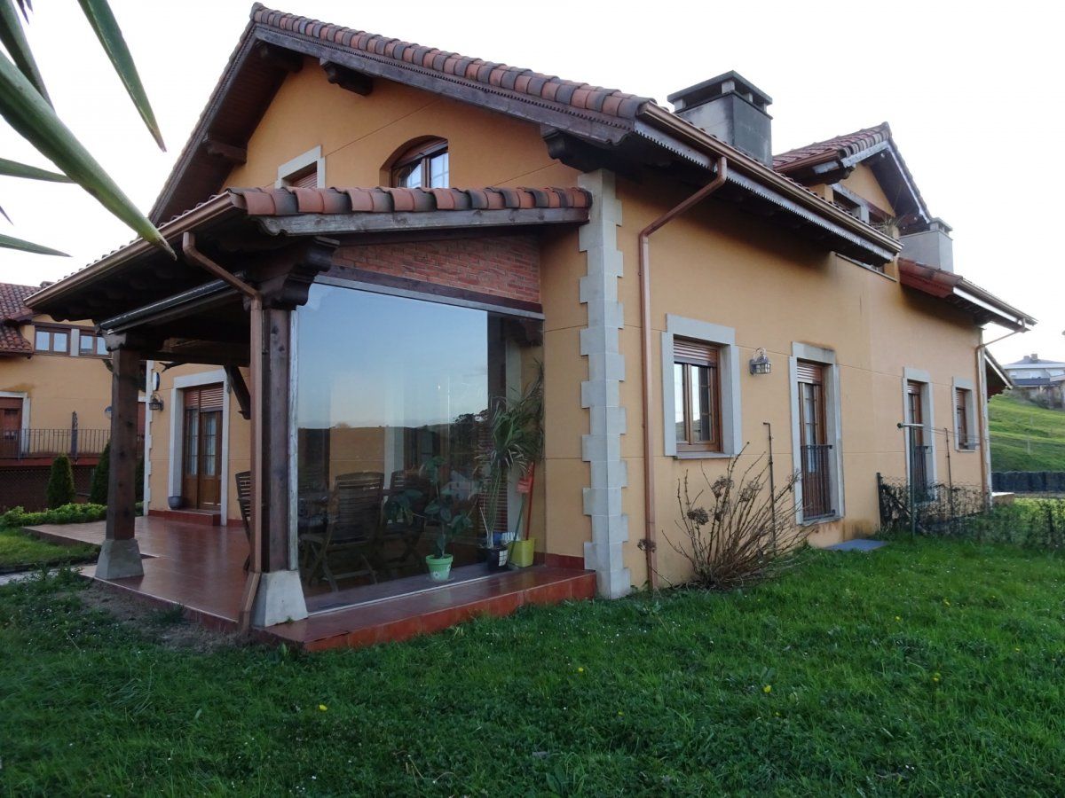 Exterior view of Single-family semi-detached to rent in Suances  with Heating, Private garden and Terrace