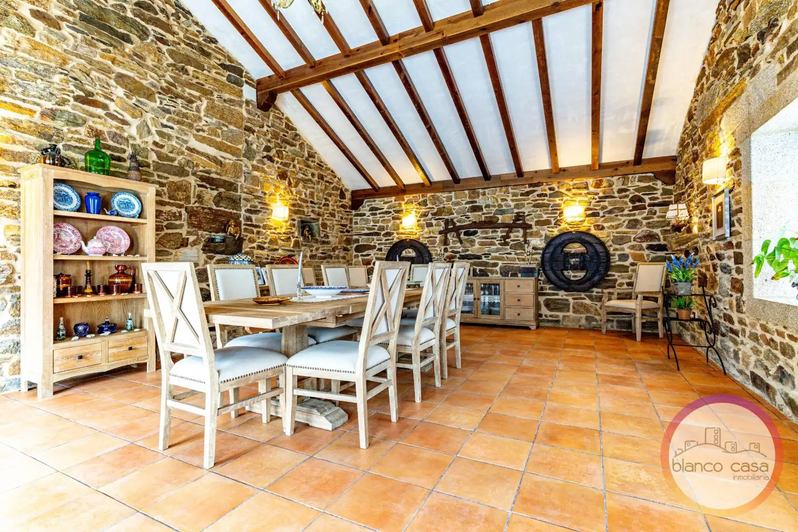 Comedor de Casa o chalet en venta en Malpica de Bergantiños con Amueblado y Balcón