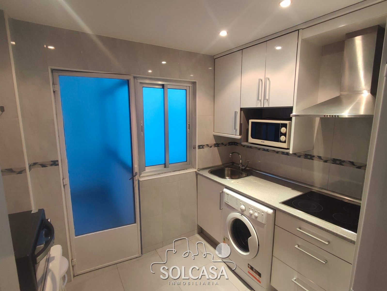 Kitchen of Flat for sale in Valladolid Capital  with Heating, Furnished and Balcony